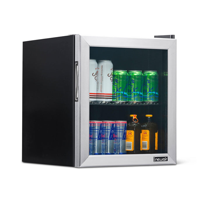 Newair Beverage Refrigerator, 60 Can 1.6 Cu. Ft. Compact Mini Fridge