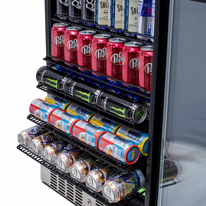 Newair 24" Built-in Beverage & Wine Fridge Bundle