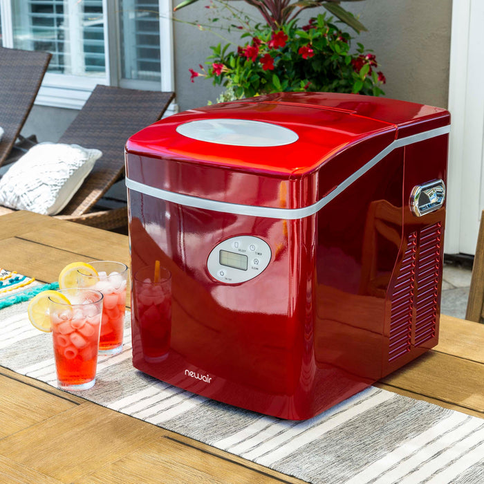 Newair Countertop Ice Maker, 50 lbs. of Ice a Day, 3 Ice Sizes and Easy to Clean BPA-Free Parts