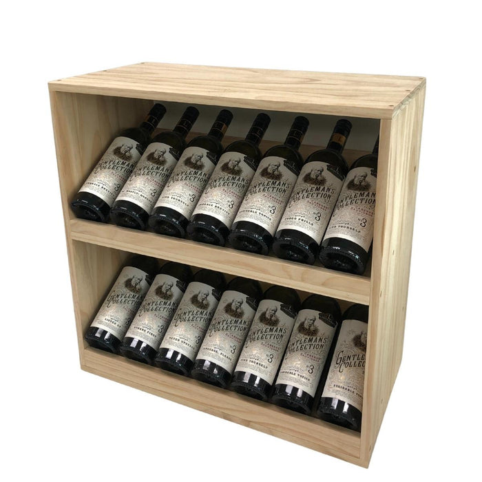 Kings Bottle 14 Wine Bottle Display Cube WCD14N15T