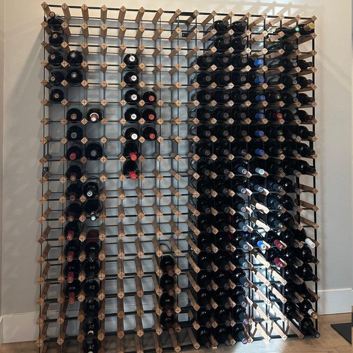 Custom Built Wine Rack | Rustic hardwood | Un-Assembled