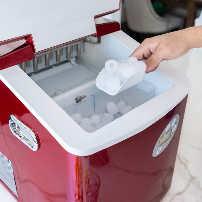 Newair Countertop Ice Maker, 50 lbs. of Ice a Day, 3 Ice Sizes and Easy to Clean BPA-Free Parts