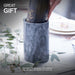 Wine Chiller, Grey Marble Wine Bottle Cooler