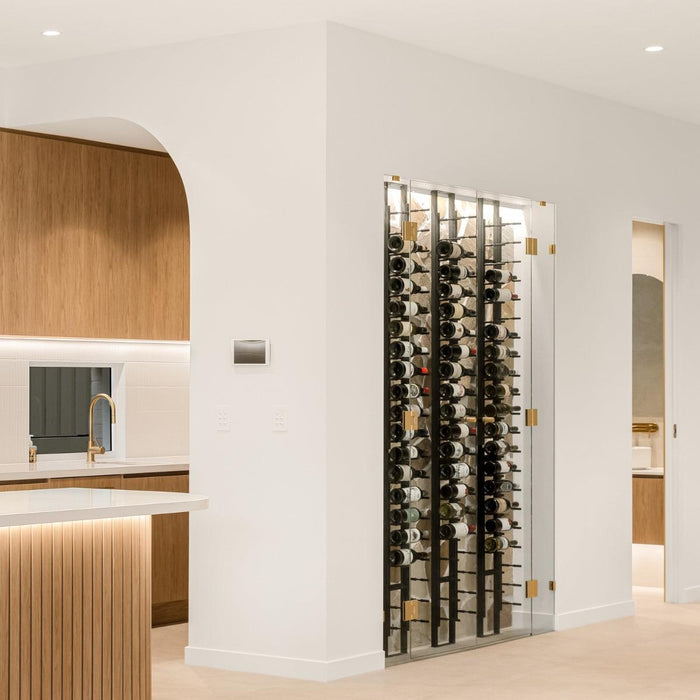 Kings Bottle - Floor-To-Ceiling Wine Rack One-Sided .