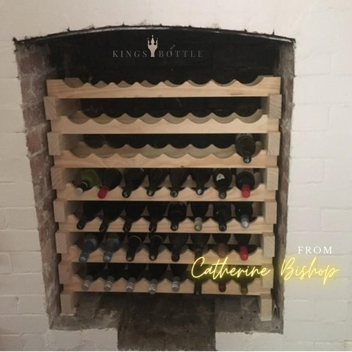 Kings Bottle Individual Layers Modular Wine Rack Display