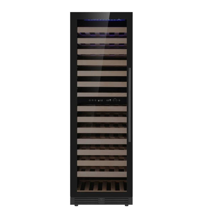 Kings Bottle Upright Low-E Glass Door Dual Zone Large Wine Cooler KBU425DX