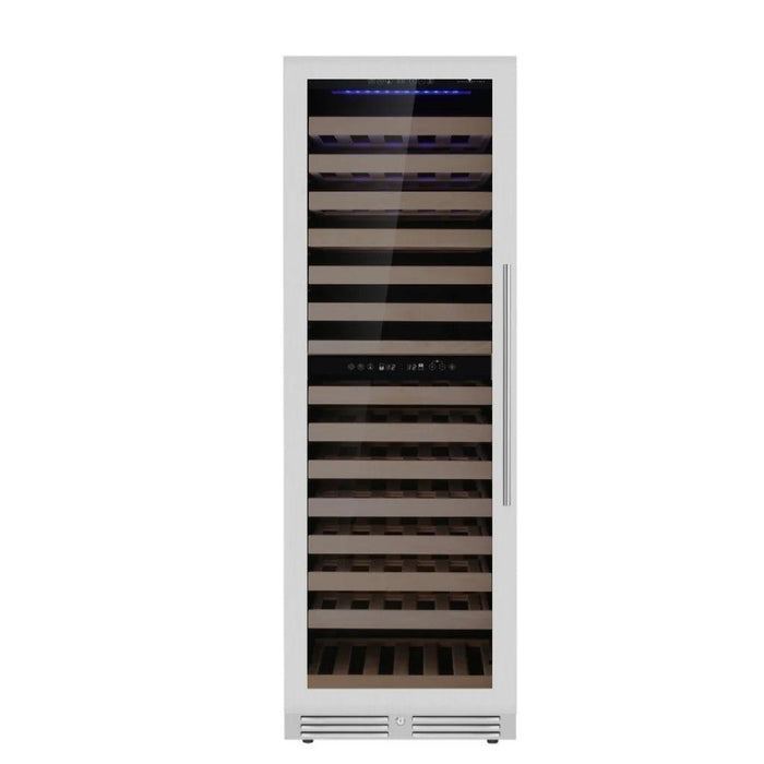 Kings Bottle Upright Low-E Glass Door Dual Zone Large Wine Cooler KBU425DX