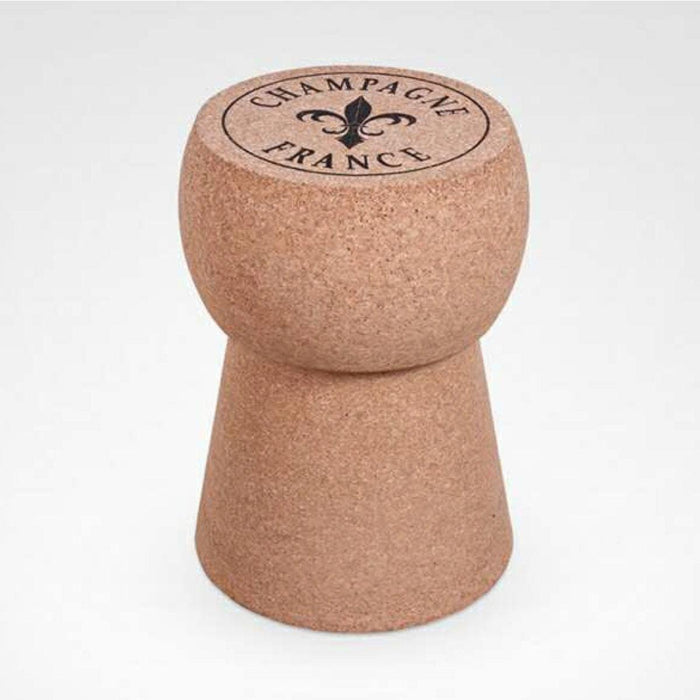 Kings Bottle Champagne Cork Stool Side Table