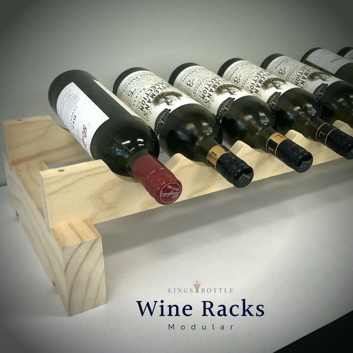 Kings Bottle Individual Layers Modular Wine Rack Display