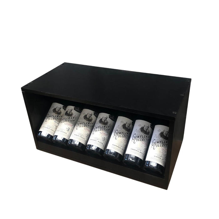 Kings Bottle 7 Wine Bottle Display Cube WCD07