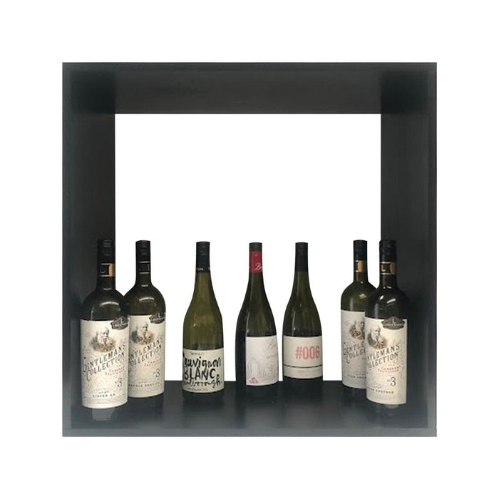 Kings Bottle Hollow Inside Wine Cube Storage Bottle Display Box WCH