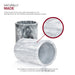 Wine Chiller, Grey Marble Wine Bottle Cooler