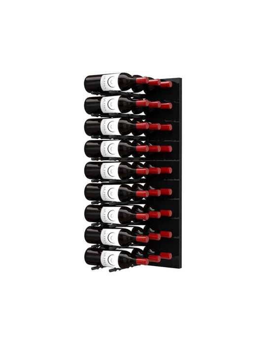 Ultra Wine Racks - Fusion HZ Label-Out Wine Wall Black Acrylic (3 Foot) Wine Coolers Empire