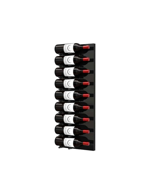 Ultra Wine Racks - Fusion HZ Label-Out Wine Wall Black Acrylic (3 Foot) Wine Coolers Empire