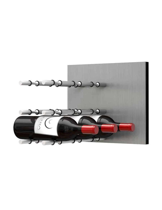 Ultra Wine Racks - Fusion Panels HZ Alumasteel (3 to 9 Bottles) FP-AL-HZ