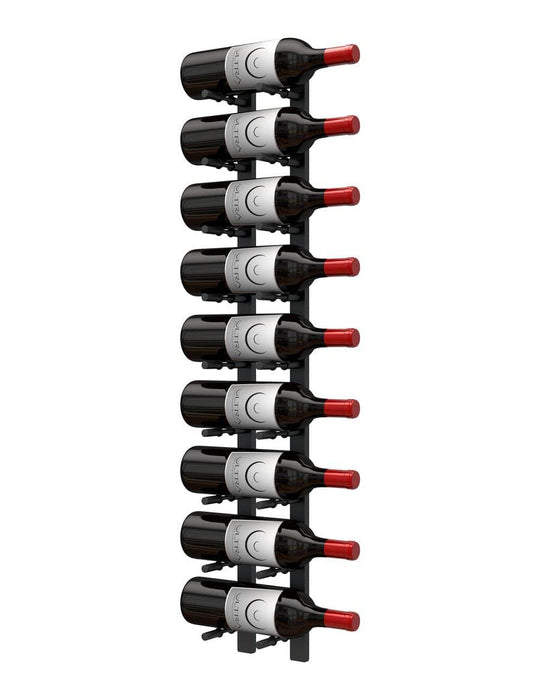 Ultra Wine Racks HZ Wall Rails - 3FT Metal Wine Racks (9 to 27 Bottles) Wine Coolers Empire