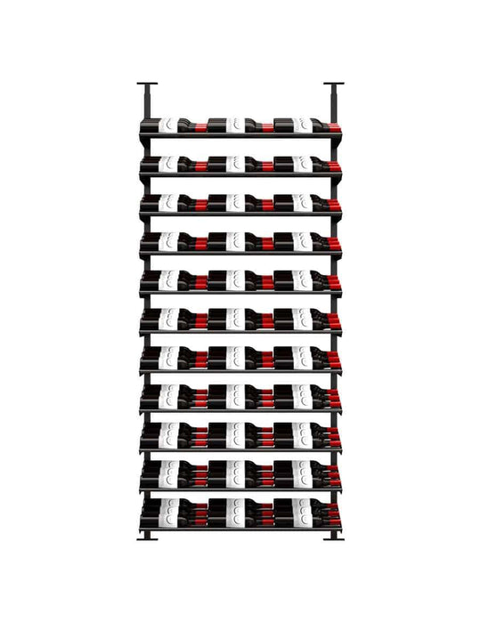 Ultra Wine Racks Showcase Standard Cascade Kits 66-99 Bottles